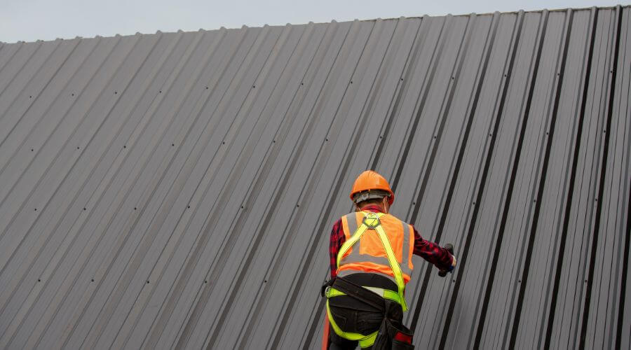 Professional metal roof installation services in Winona, MO